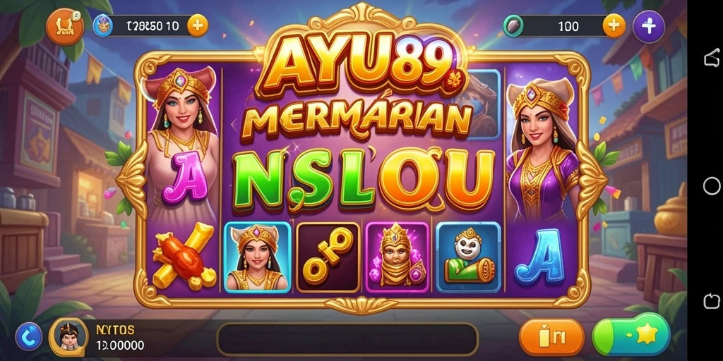 Tampilan gameplay AYU89 yang seru dan menghibur.