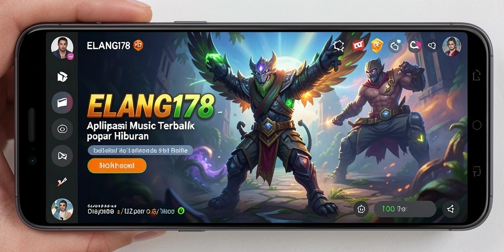 Screenshot dari gameplay ELANG178 menampilkan antarmuka interaktif yang menyenangkan.