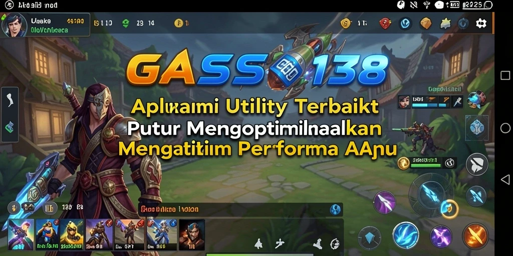 Tampilan antarmuka GAS138 yang modern dan fungsional.