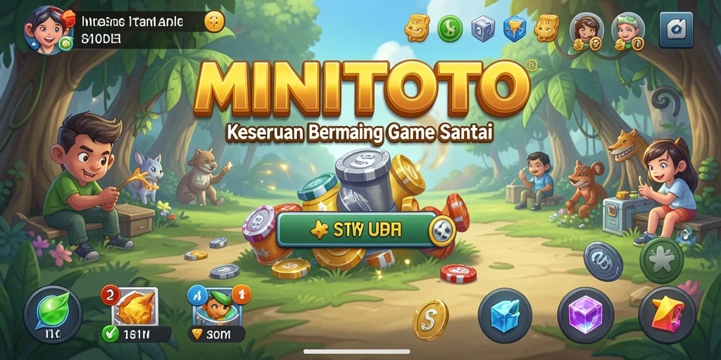 Tampilan gameplay MINITOTO yang penuh warna dan menghibur.