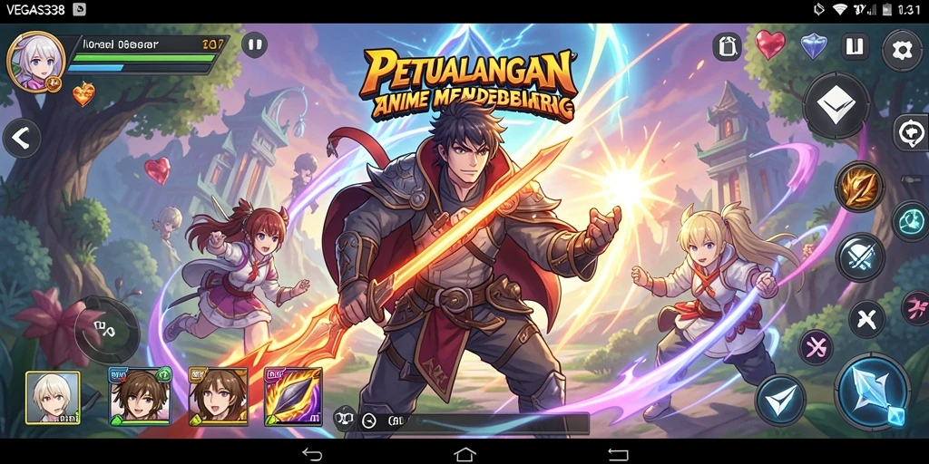 Gameplay seru dengan karakter Anime menawan di VEGAS338.